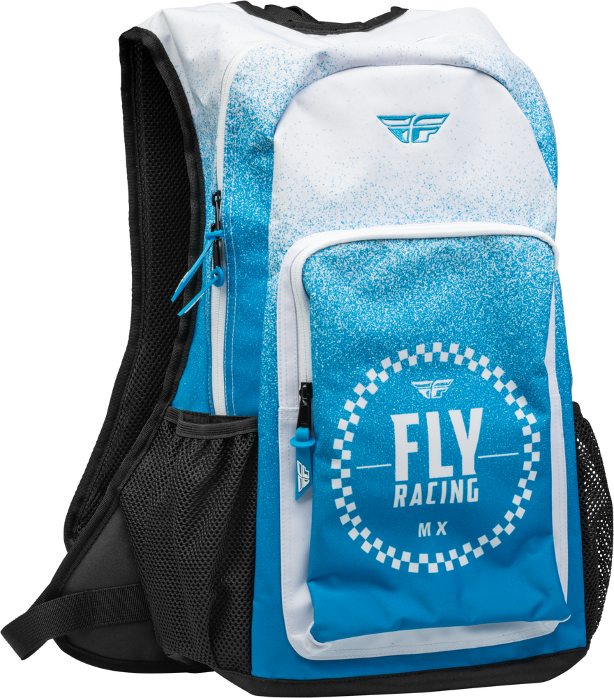 FLY RACING JUMP PACK BACKPACK BLUE/WHITE