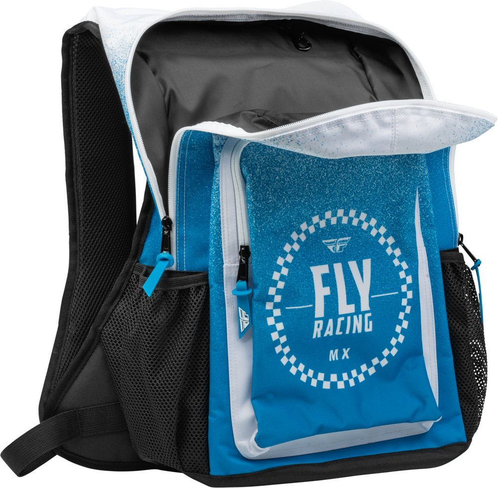 FLY RACING JUMP PACK BACKPACK BLUE/WHITE
