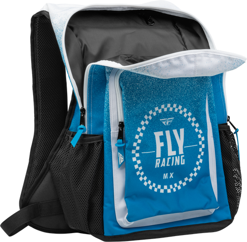 FLY RACING JUMP PACK BACKPACK BLUE/WHITE