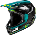 2026 FLY RACING RAYCE REPEAT BICYCLE HELMET BLACK/TEAL/HI-VIS