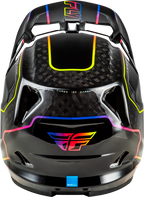 2026 FLY RACING WERX-R FLOW CARBON HELMET BLACK CARBON/BLACK/MULTI