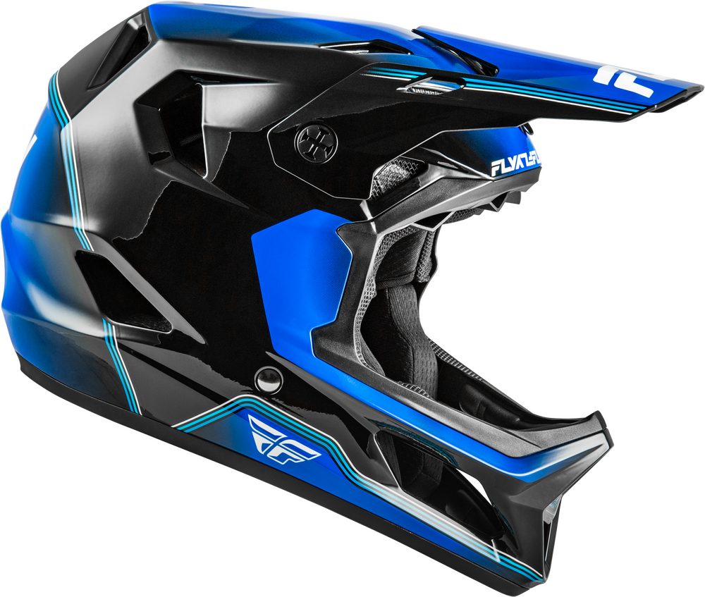 2026 FLY RACING RAYCE REPEAT BICYCLE HELMET BLACK/BLUE