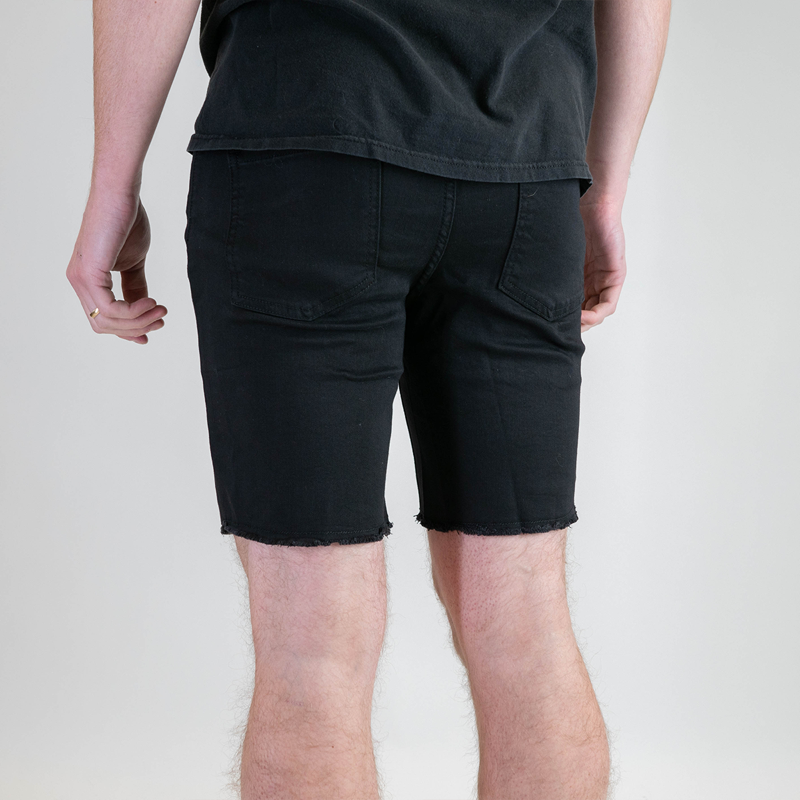 Handup Stretch Jorts - Pure Black