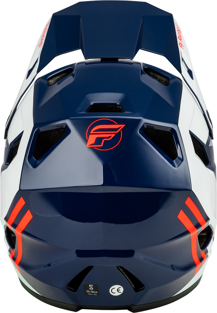 2024 FLY RAYCE BICYCLE HELMET RED/WHITE/BLUE