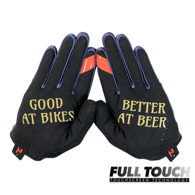 Handup Gloves - Pabst Checkered Stripe