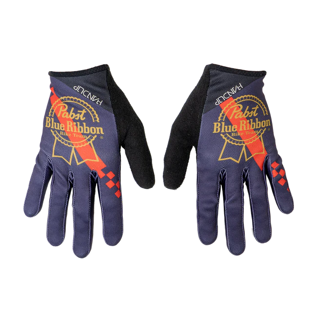 Handup Gloves - Pabst Checkered Stripe