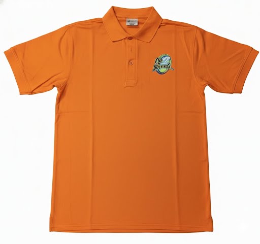 On 2 Wheels Embroidered Shirt
