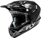 2026 FLY RACING WERX-R CARBON HELMET BLACK CARBON