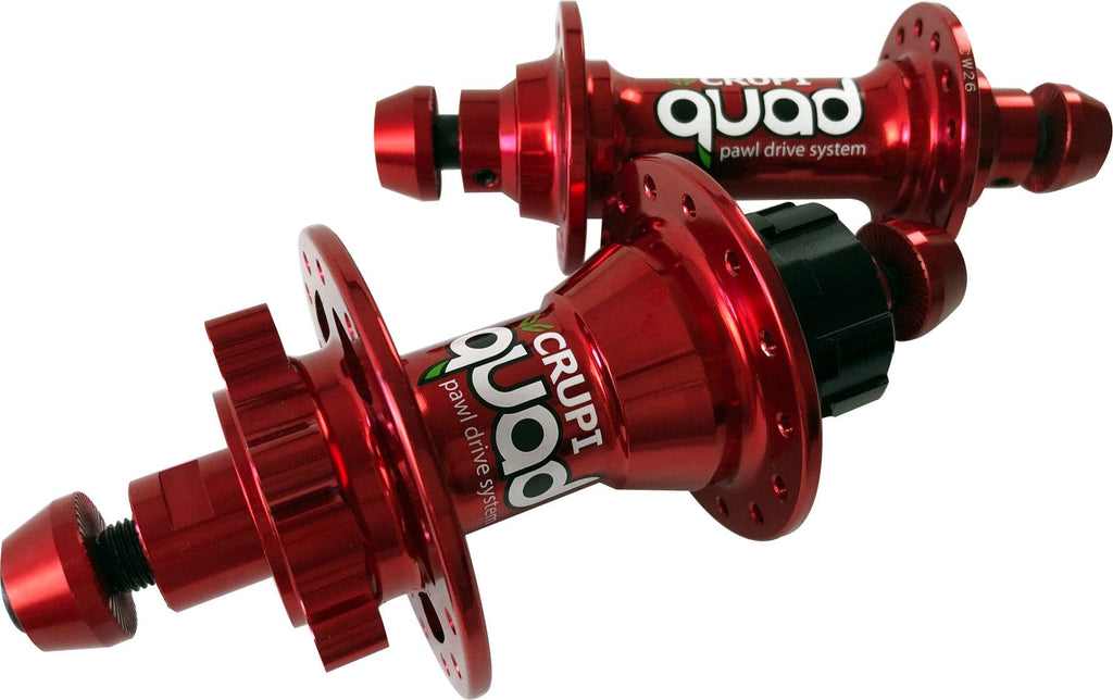 Crupi Quad 28H & 36H Disc Hubsets