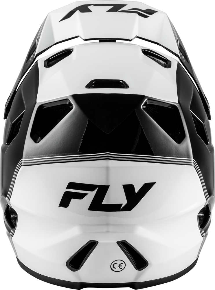 2026 FLY RACING RAYCE REPEAT BICYCLE HELMET BLACK/WHITE