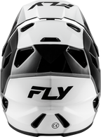 2026 FLY RACING RAYCE REPEAT BICYCLE HELMET BLACK/WHITE