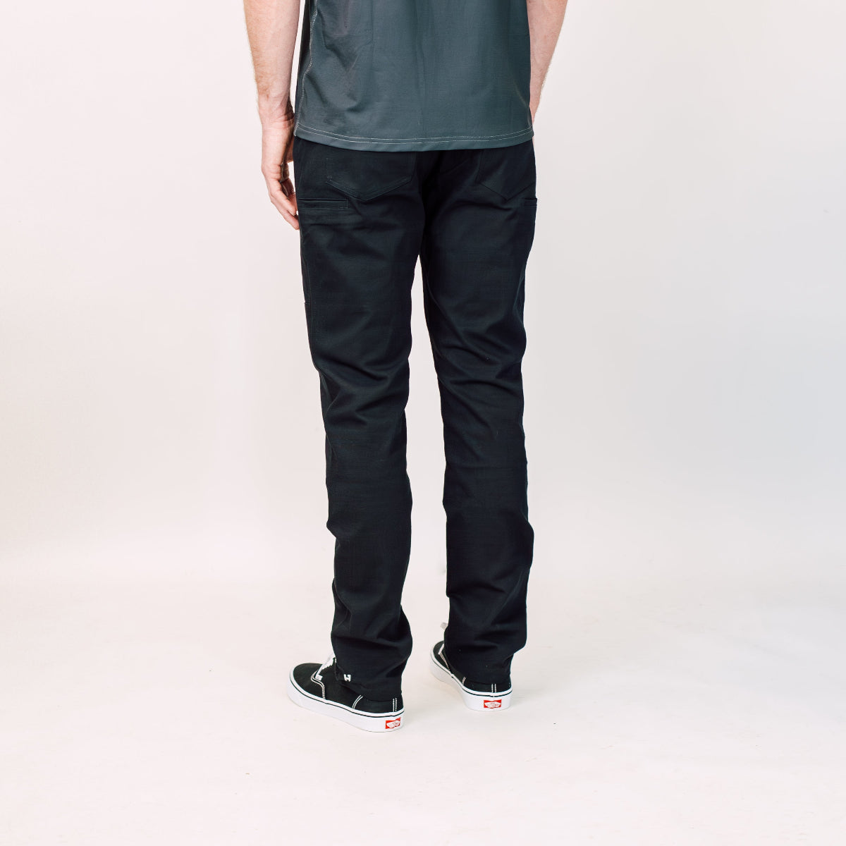 Handup WorkHorse Stretch Canvas Pant - Pure Black
