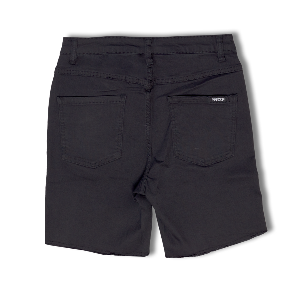 Handup Stretch Jorts - Pure Black