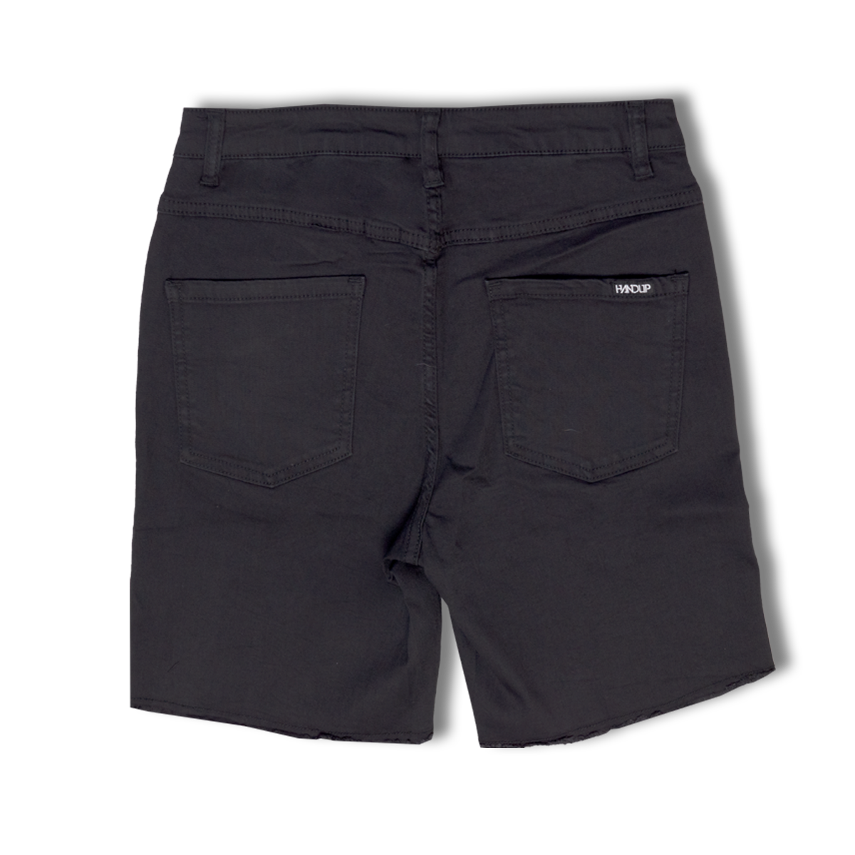 Handup Stretch Jorts - Pure Black