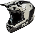 2026 FLY RACING WERX-R CARBON HELMET BLACK CARBON/GREY