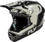 2026 FLY RACING WERX-R CARBON HELMET BLACK CARBON/GREY