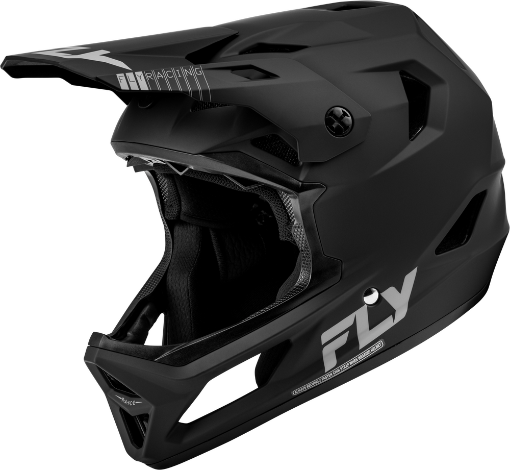 2026 FLY RAYCE BICYCLE HELMET MATTE BLACK