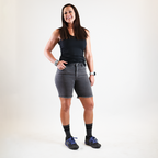 Handup Stretch Jorts - Faded Grey