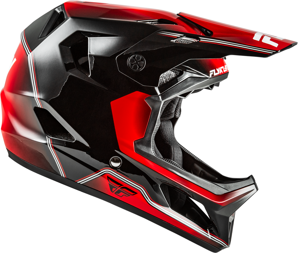 2026 FLY RACING RAYCE REPEAT BICYCLE HELMET BLACK/RED