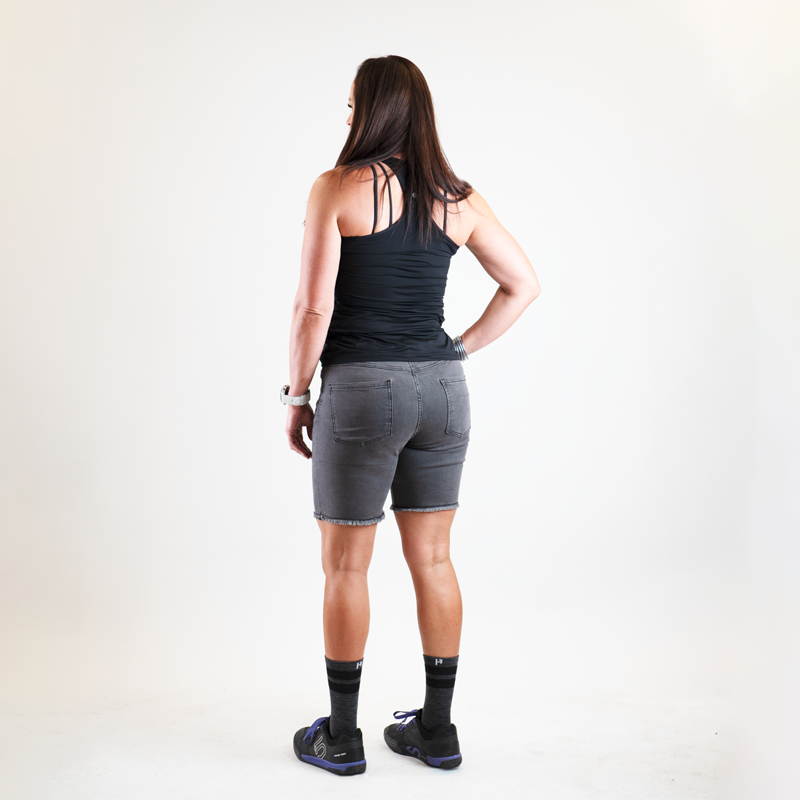 Handup Stretch Jorts - Faded Grey
