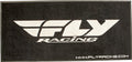 FLY RACING FLOOR RUG BLACK/WHITE 73"X33"