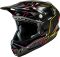 2026 FLY RACING WERX-R FLOW CARBON HELMET BLACK CARBON/BLACK/MULTI