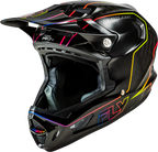 2026 FLY RACING WERX-R FLOW CARBON HELMET BLACK CARBON/BLACK/MULTI