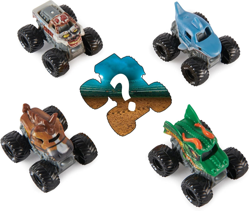 Monster Jam, Official Mini 5-Pack with Mystery Collectible 1:87 Scale