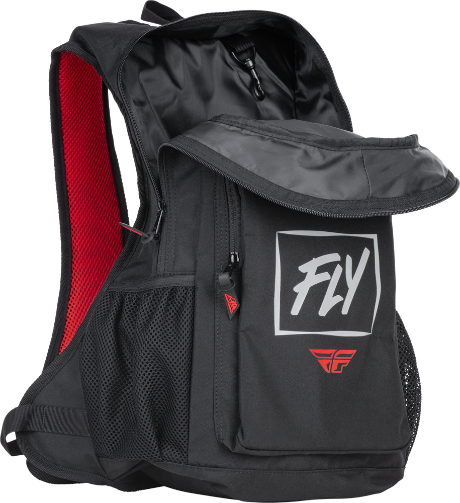 FLY RACING JUMP PACK BACKPACK BLACK/GREY/RED