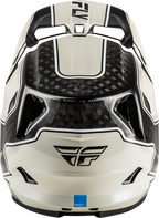 2026 FLY RACING WERX-R CARBON HELMET BLACK CARBON/GREY