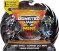 Monster Jam, Official Mini 5-Pack with Mystery Collectible 1:87 Scale