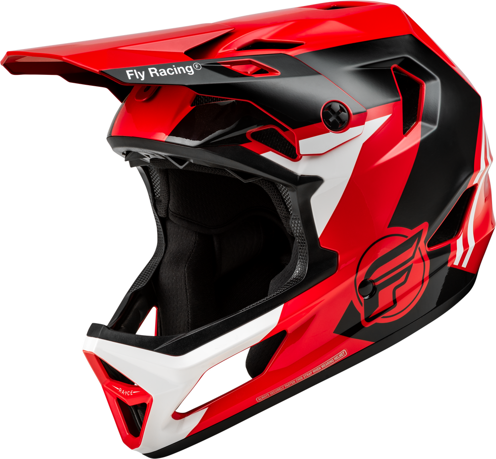 2024 FLY RAYCE BICYCLE HELMET RED/BLACK/WHITE