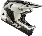 2026 FLY RACING WERX-R CARBON HELMET BLACK CARBON/GREY