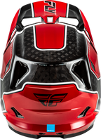 2026 WERX-R FLOW CARBON HELMET BLACK CARBON/RED