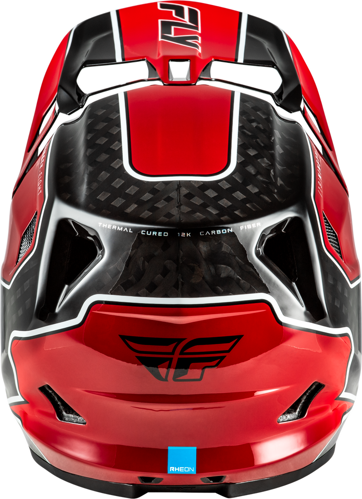 2026 WERX-R FLOW CARBON HELMET BLACK CARBON/RED