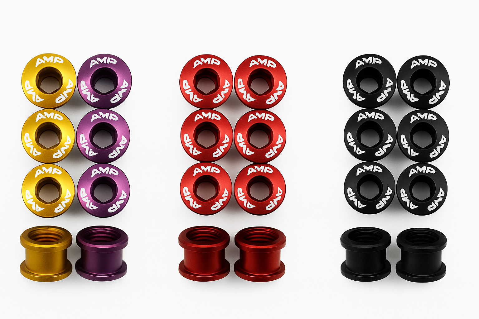 AMP Alloy Chainring Bolts