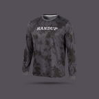 Handup ActiviTEE Long Sleeve - Grey Acid Wash