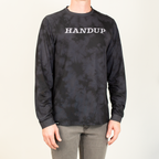 Handup ActiviTEE Long Sleeve - Grey Acid Wash