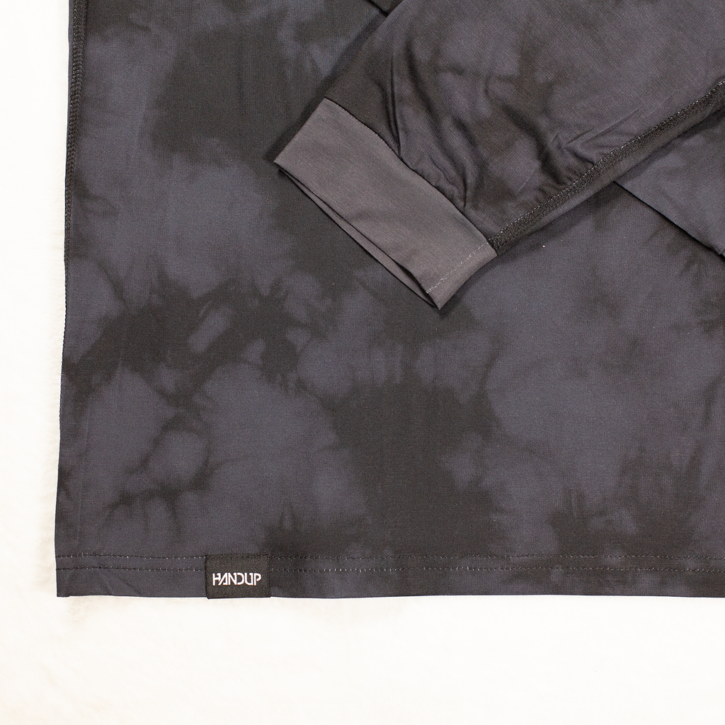 Handup ActiviTEE Long Sleeve - Grey Acid Wash