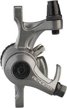 Promax Render R DSK-717 Disc Brake Caliper - Short Pull Road, Gray