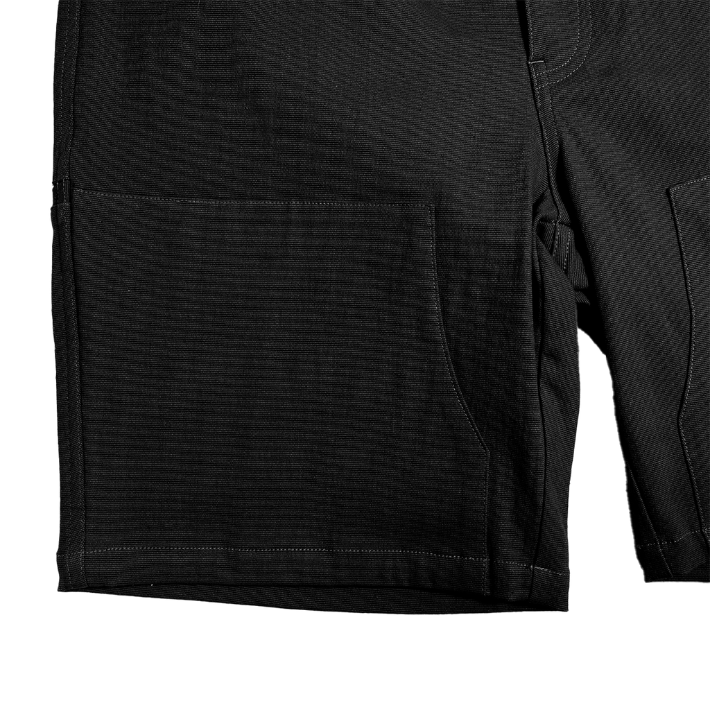 Handup WorkHorse Stretch Canvas Short - Pure Black