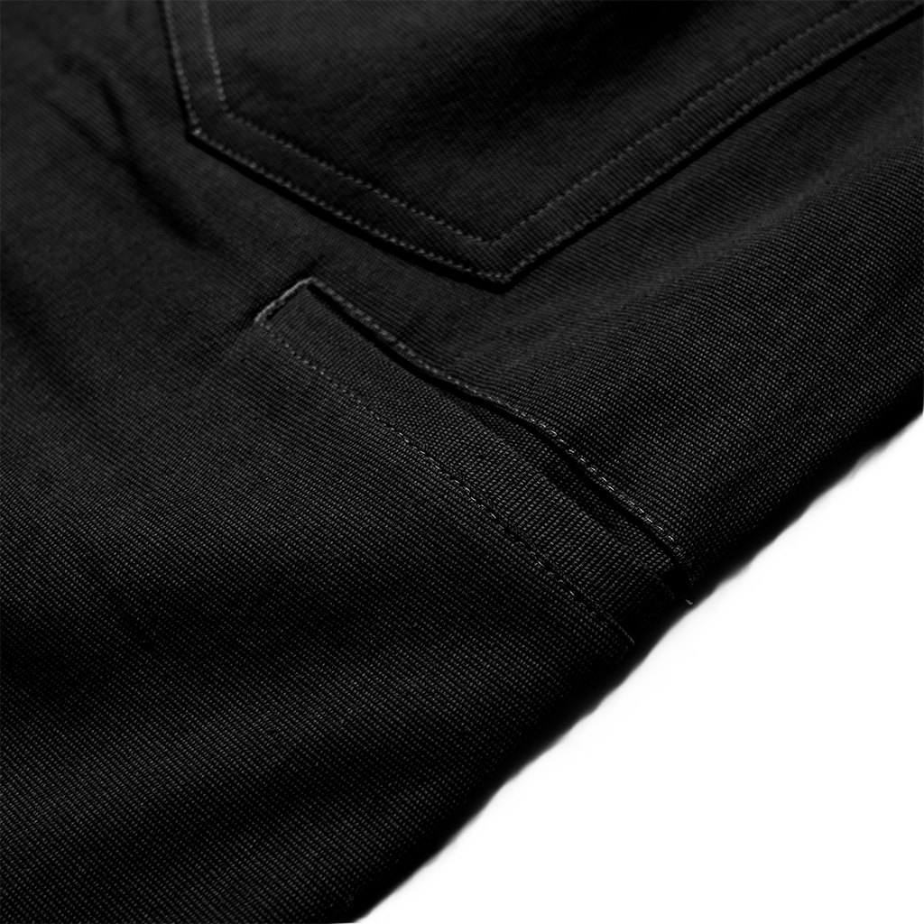 Handup WorkHorse Stretch Canvas Short - Pure Black