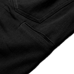 Handup WorkHorse Stretch Canvas Short - Pure Black