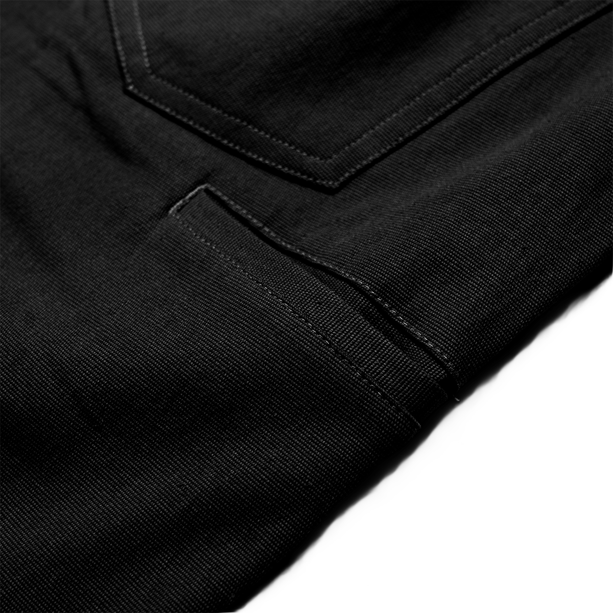 Handup WorkHorse Stretch Canvas Short - Pure Black