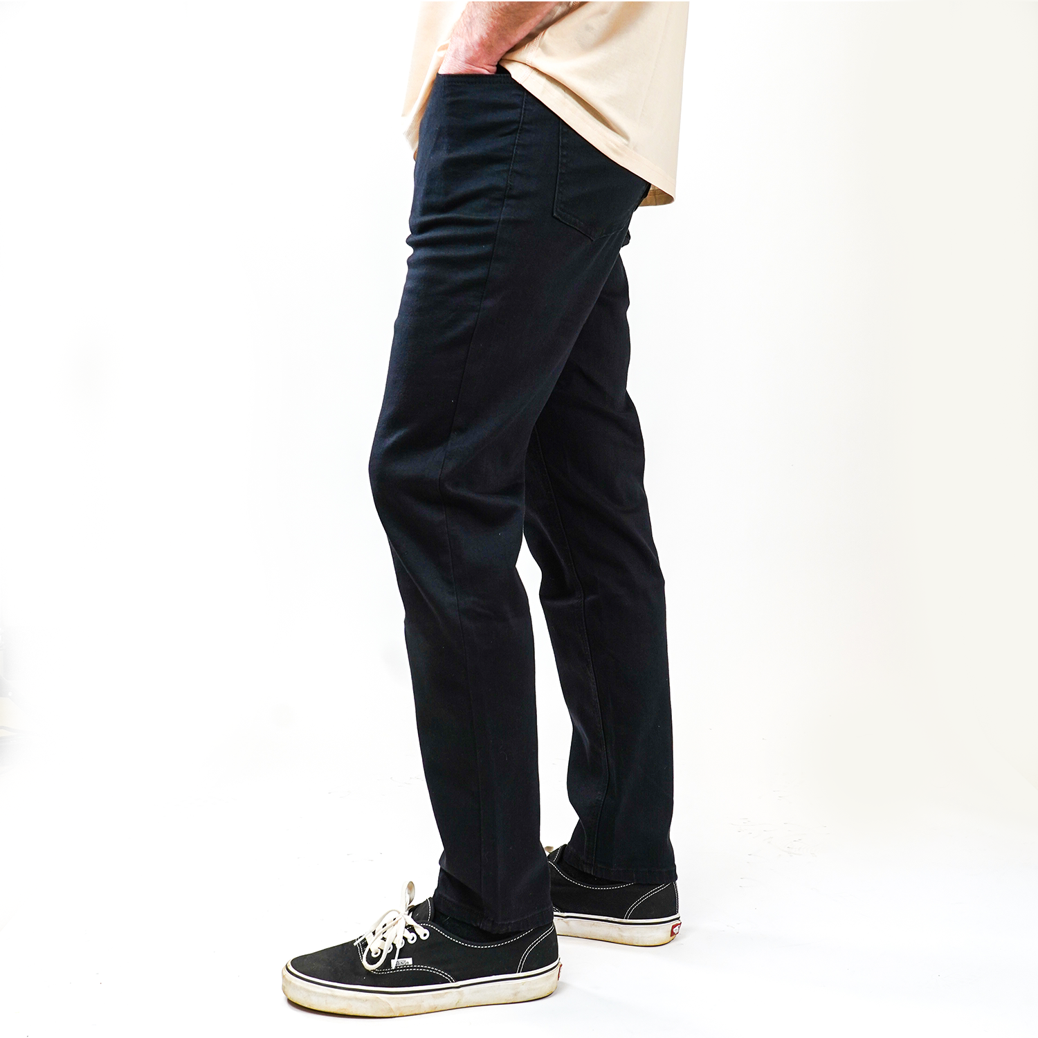 Handup Jean Pants - Pure Black
