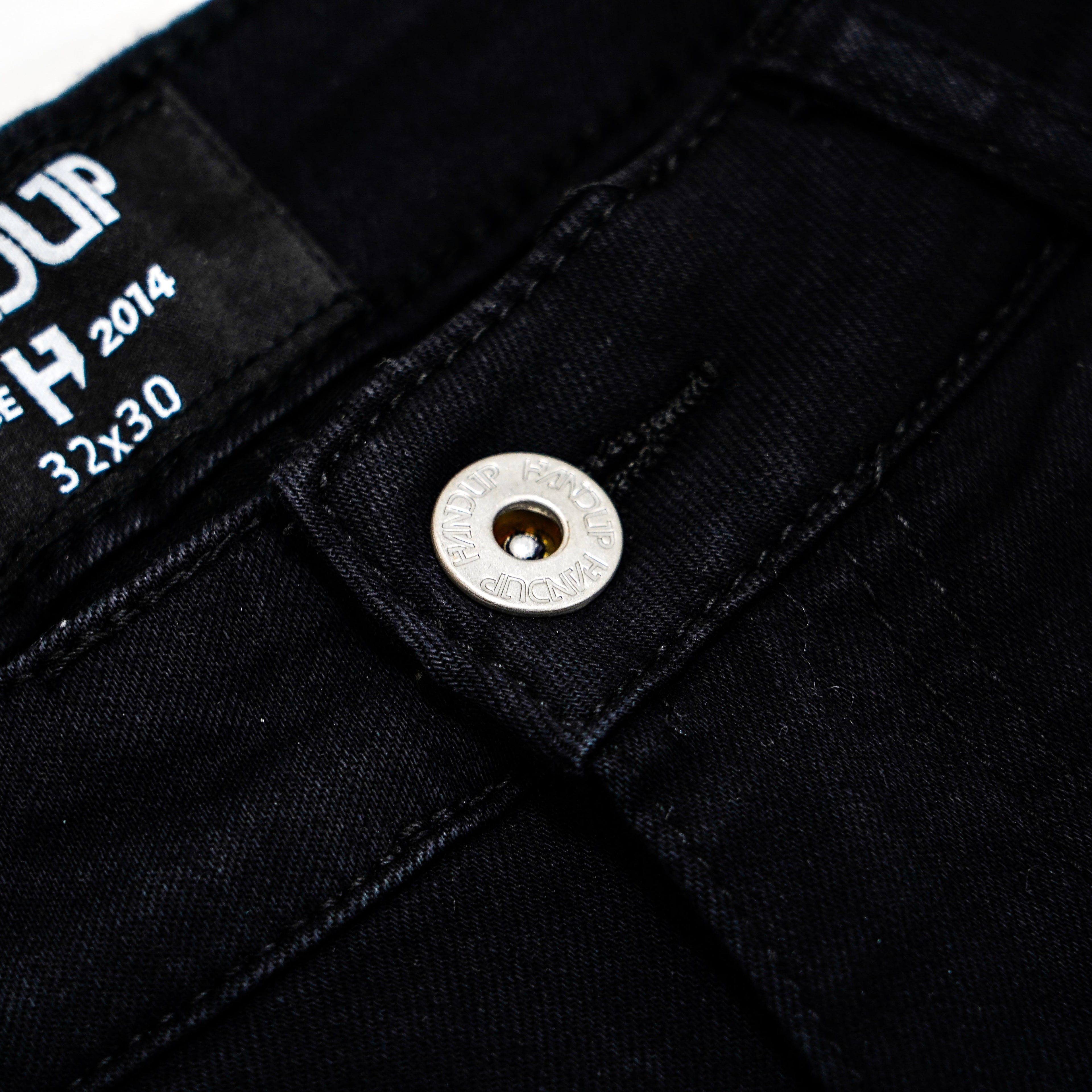Handup Jean Pants - Pure Black