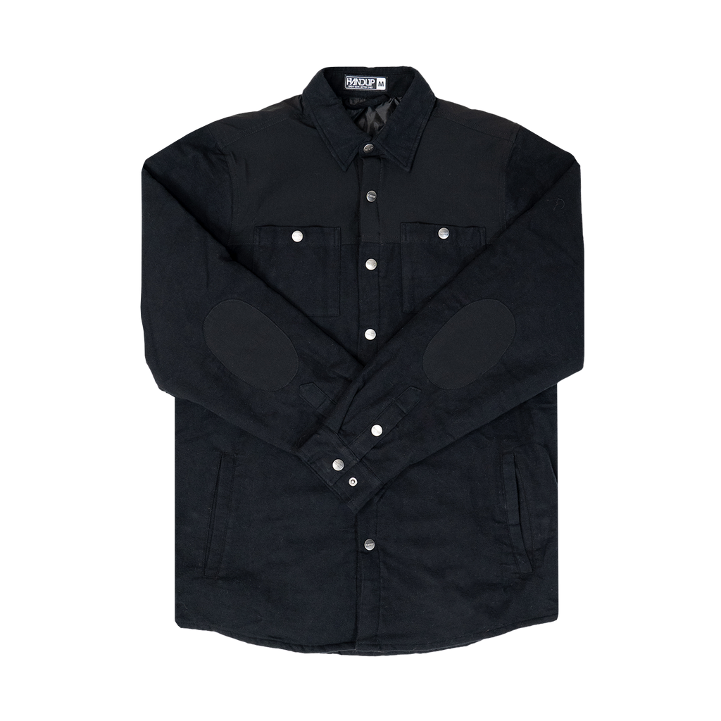 Flannel Jacket - Black on Black