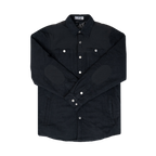 Flannel Jacket - Black on Black