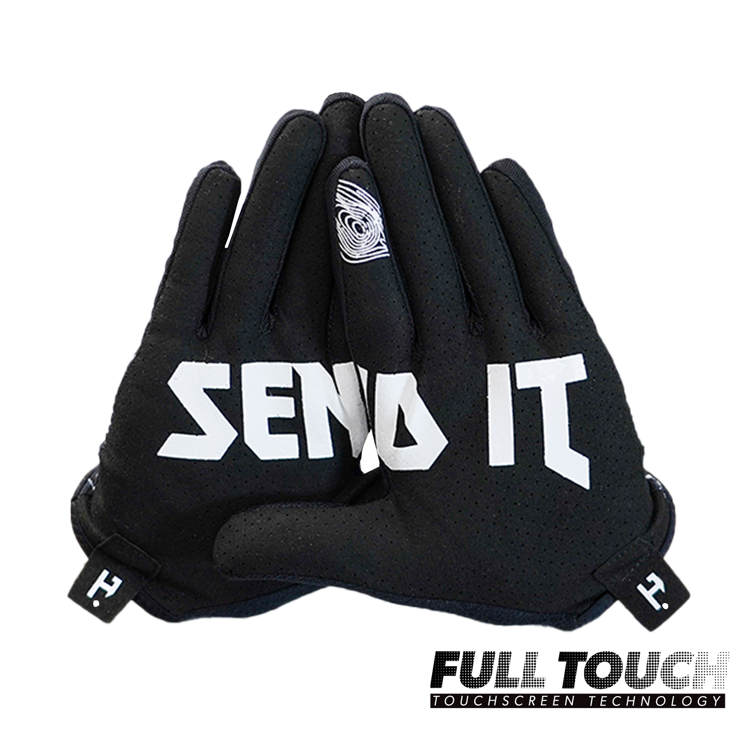 Handup Summer LITE Gloves - Topo Map Black