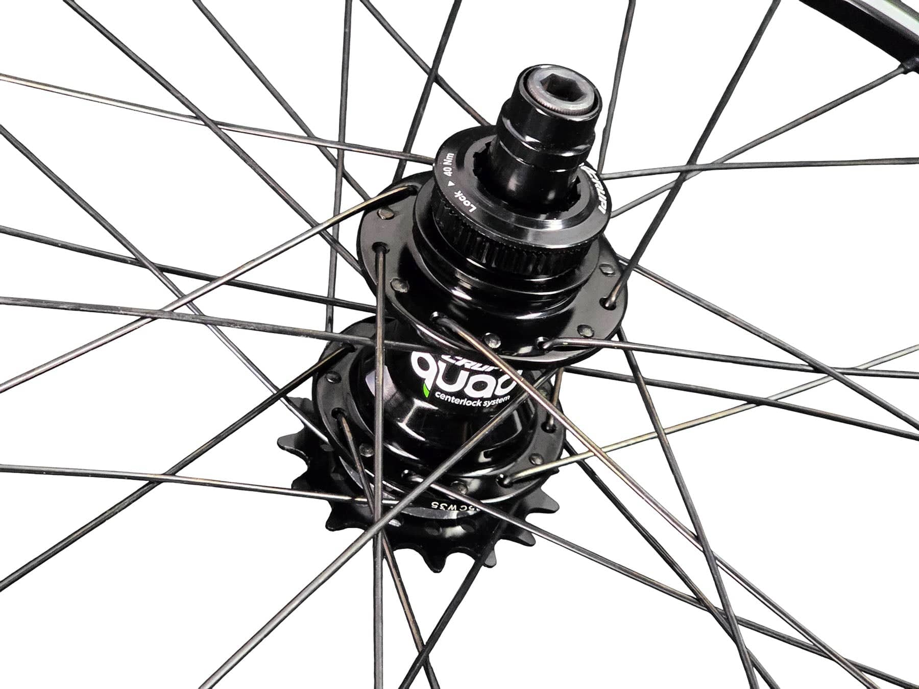 Crupi 20 x 1-1/8 28H CenterLock Wheelset